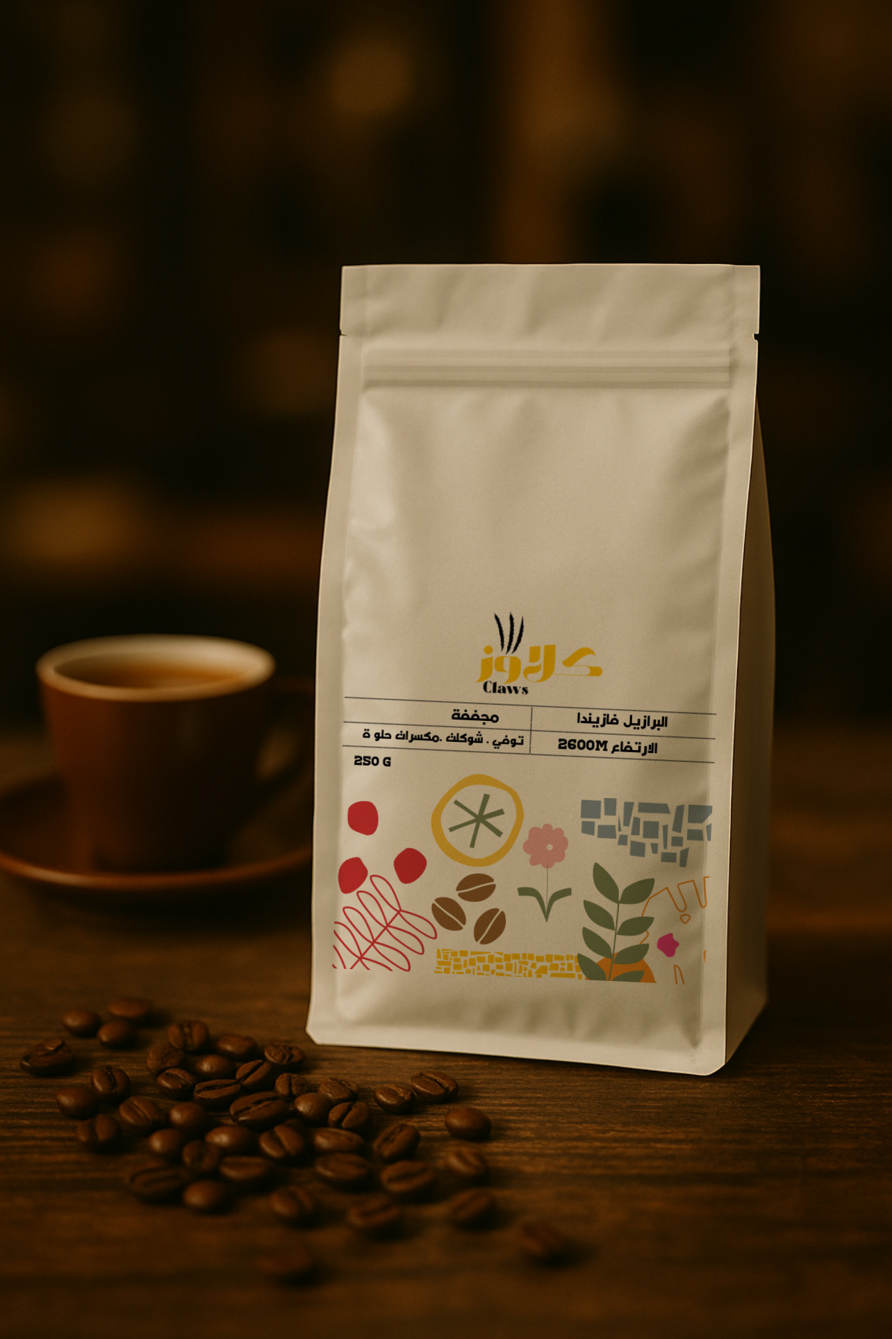 إثيوبيا - كولمبيا- أوغندا - البرازيل